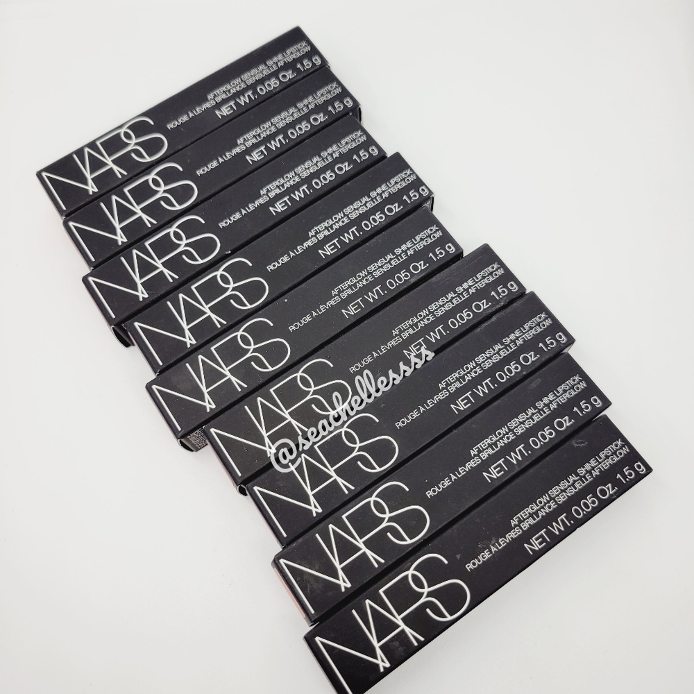 Nars Afterglow Sensual Shine Hydrating Lipstick | Voltage Vivid Red | Brand New - Picture 14 of 14